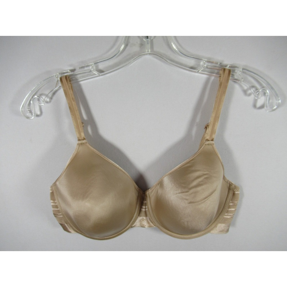 Chantelle Pure T-Shirt Bra 36D Convertible Full Coverage Satin Underwire 3616
